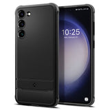 Противоударен Силиконов Калъф за Samsung S23 Plus, Spigen Rugged Armor Case, Черен