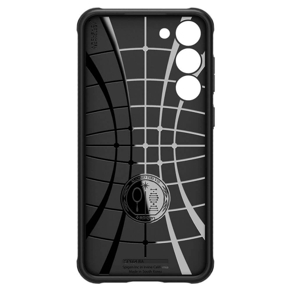 Противоударен Силиконов Калъф за Samsung S23 Plus, Spigen Rugged Armor Case, Черен (3)