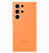 Оригинален Силиконов Калъф за Samsung S23 Ultra, Silicone Cover Case EF-PS918TOEGWW, Оранжев