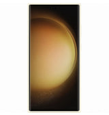 Оригинален Силиконов Калъф за Samsung S23 Ultra, Silicone Cover Case EF-PS918TUEGWW, Бежов (3)