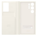 Оригинален Активен Калъф за Samsung S23 Ultra S-View Wallet Book Case EF-ZS918CUEGWW, Бежов (3)