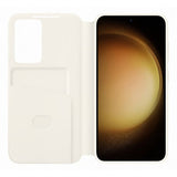 Оригинален Активен Калъф за Samsung S23 Plus S-View Wallet Book Case EF-ZS916CUEGWW, Бежов (3)