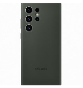 Оригинален Силиконов Калъф за Samsung S23 Ultra, Silicone Cover Case EF-PS918TGEGWW, Зелен
