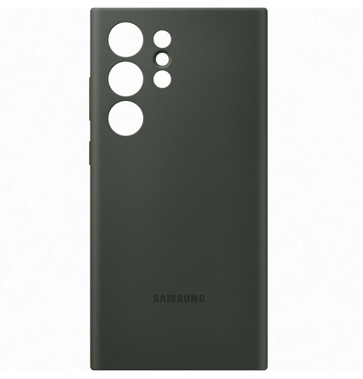 Оригинален Силиконов Калъф за Samsung S23 Ultra, Silicone Cover Case EF-PS918TGEGWW, Зелен (2)