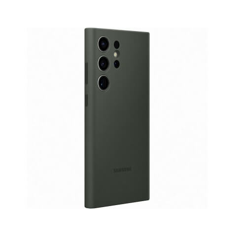 Оригинален Силиконов Калъф за Samsung S23 Ultra, Silicone Cover Case EF-PS918TGEGWW, Зелен (5)