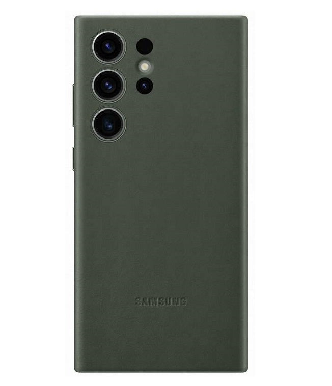 Оригинален Кожен Калъф за Samsung S23 Ultra, Leather Cover Case EF-VS918LGEGWW, Зелен