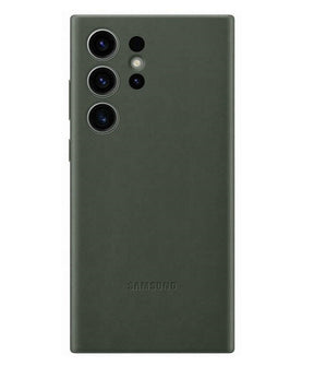 Оригинален Кожен Калъф за Samsung S23 Ultra, Leather Cover Case EF-VS918LGEGWW, Зелен