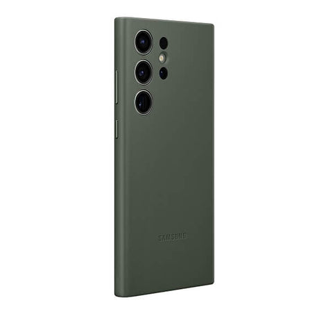 Оригинален Кожен Калъф за Samsung S23 Ultra, Leather Cover Case EF-VS918LGEGWW, Зелен (2)