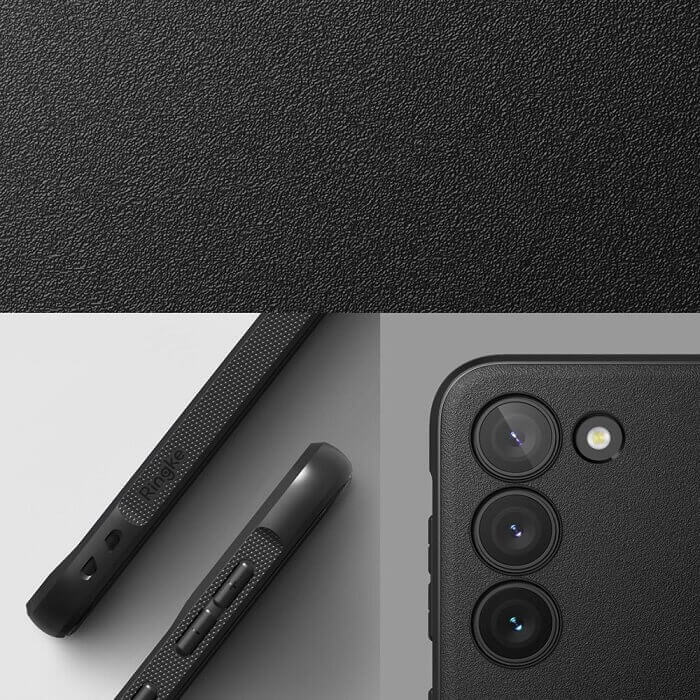Противоударен Силиконов Калъф за Samsung S23 Plus, Ringke Onyx Case, Черен (5)