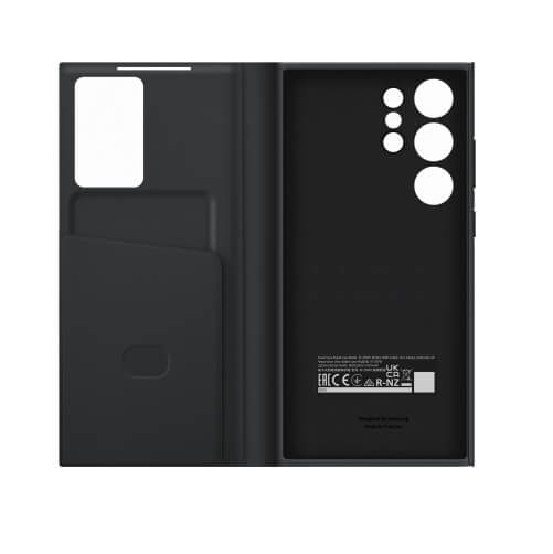 Оригинален Активен Калъф за Samsung S23 Ultra S-View Wallet Book Case EF-ZS918CBEGWW, Черен (5)