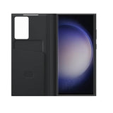 Оригинален Активен Калъф за Samsung S23 Ultra S-View Wallet Book Case EF-ZS918CBEGWW, Черен (4)