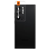 Протектор за Камерата на Samsung S23 Ultra, Spigen EZ Fit Optik Pro Glass tR 2бр., Черен (3)