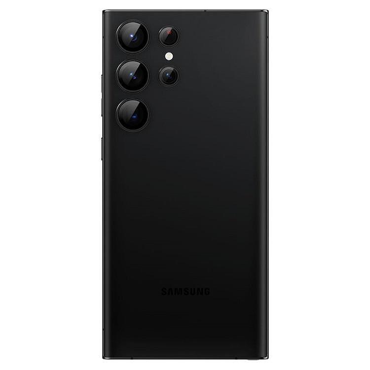 Протектор за Камерата на Samsung S23 Ultra, Spigen EZ Fit Optik Pro Glass tR 2бр., Черен (7)