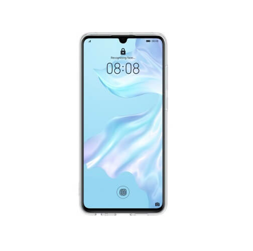 Оригинален Силиконов Калъф за Huawei P30 Soft TPU Case, Прозрачен (3)