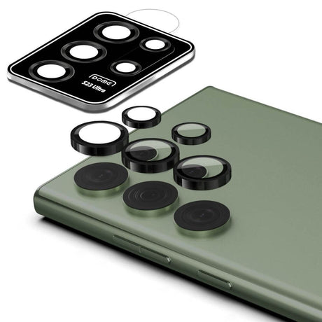 Протектор за Камерата на Samsung S23 Ultra, WhiteStone EZ Cam Glass, Прозрачен