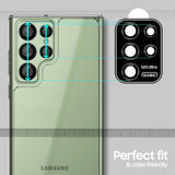 Протектор за Камерата на Samsung S23 Ultra, WhiteStone EZ Cam Glass, Прозрачен (3)