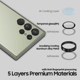 Протектор за Камерата на Samsung S23 Ultra, WhiteStone EZ Cam Glass, Прозрачен (4)