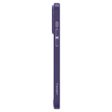 Противоударен Калъф за iPhone 14 Pro Max, Spigen Ultra Hybrid Case, Лилав (4)