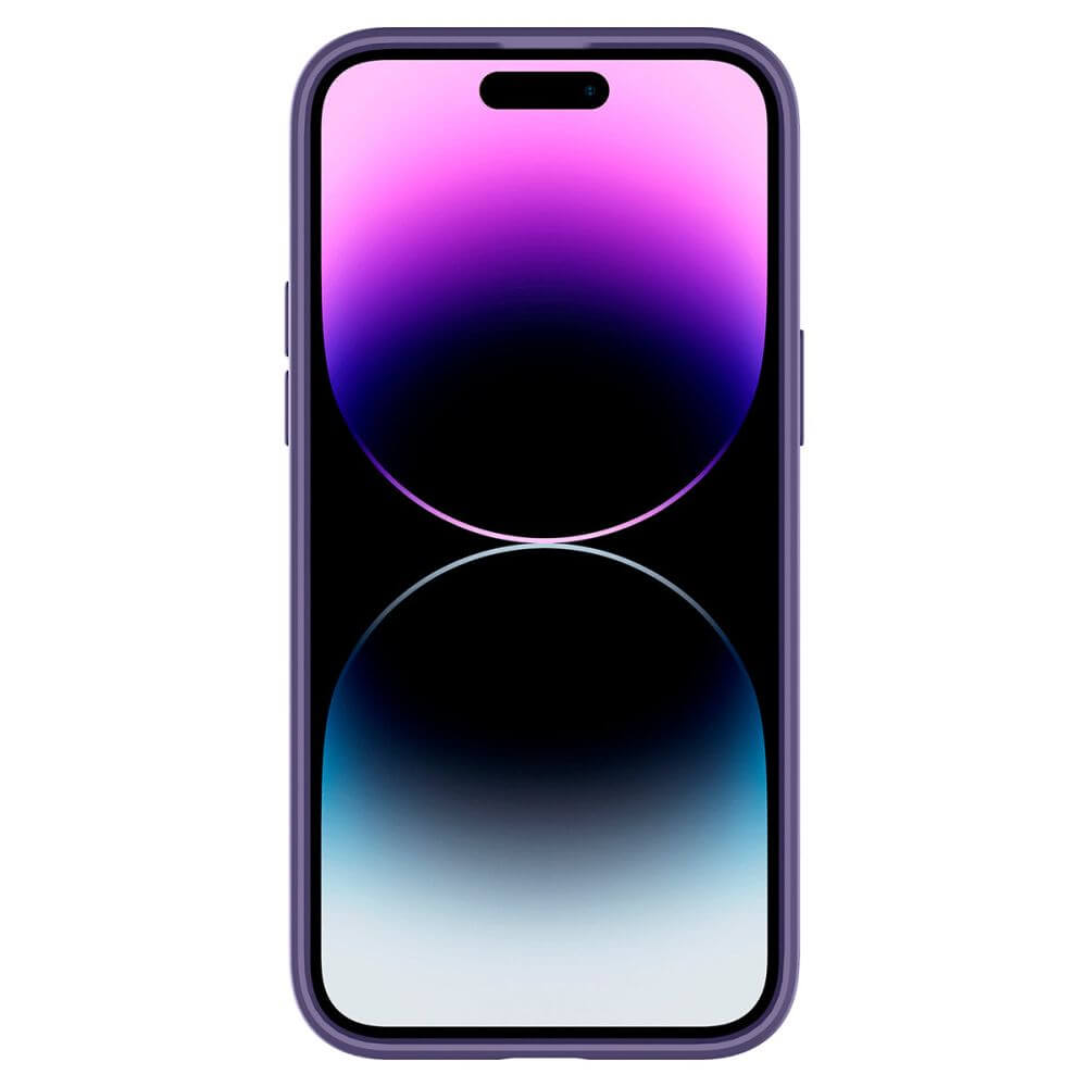 Противоударен Калъф за iPhone 14 Pro, Spigen Ultra Hybrid Case, Лилав (3)