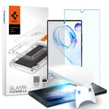 Стъклен Протектор за Samsung S23 Ultra, Spigen UV Glas. tr Platinium, Прозрачен