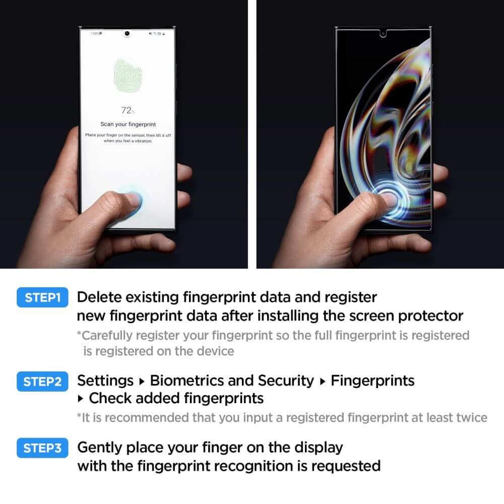 Стъклен Протектор за Samsung S23 Ultra, Spigen UV Glas. tr Platinium, Прозрачен (9)
