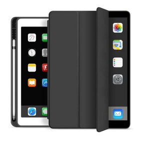 Защитен Калъф за iPad 9/ 8/ 7 10.2", Trifold Slim Case, Черен