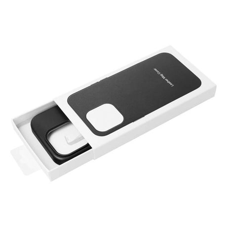 Magsafe Кожен Калъф за iPhone 14 Plus, Forcell Leather Case, Черен (6)
