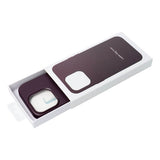 Magsafe Кожен Калъф за iPhone 14, Forcell Leather Case, Лилав (6)