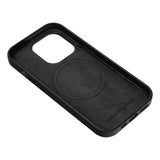 Magsafe Кожен Калъф за iPhone 13 Pro Max, Forcell Leather Case, Черен (4)