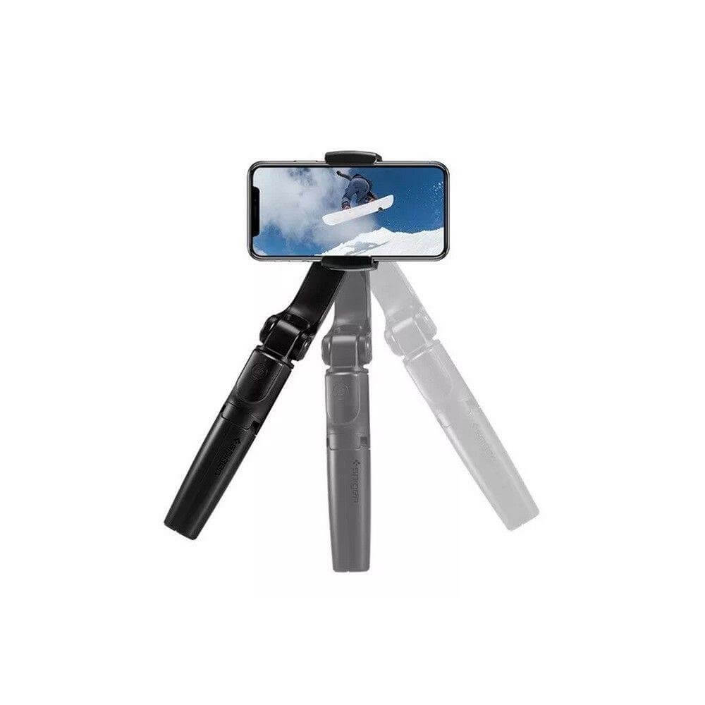 Блутут Селфи Стик с Трипод и Стабилизация, Spigen Wireless Gimbal, Черен (6)