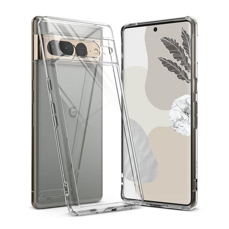 Противоударен Хибриден Калъф за Google Pixel 7 Pro, Ringke Fusion Case, Прозрачен