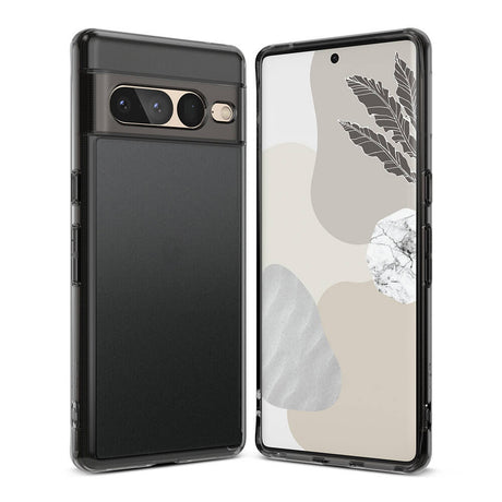 Противоударен Хибриден Калъф за Google Pixel 7 Pro, Ringke Fusion Matte Case, Черен (2)