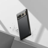Противоударен Хибриден Калъф за Google Pixel 7 Pro, Ringke Fusion Matte Case, Черен (5)