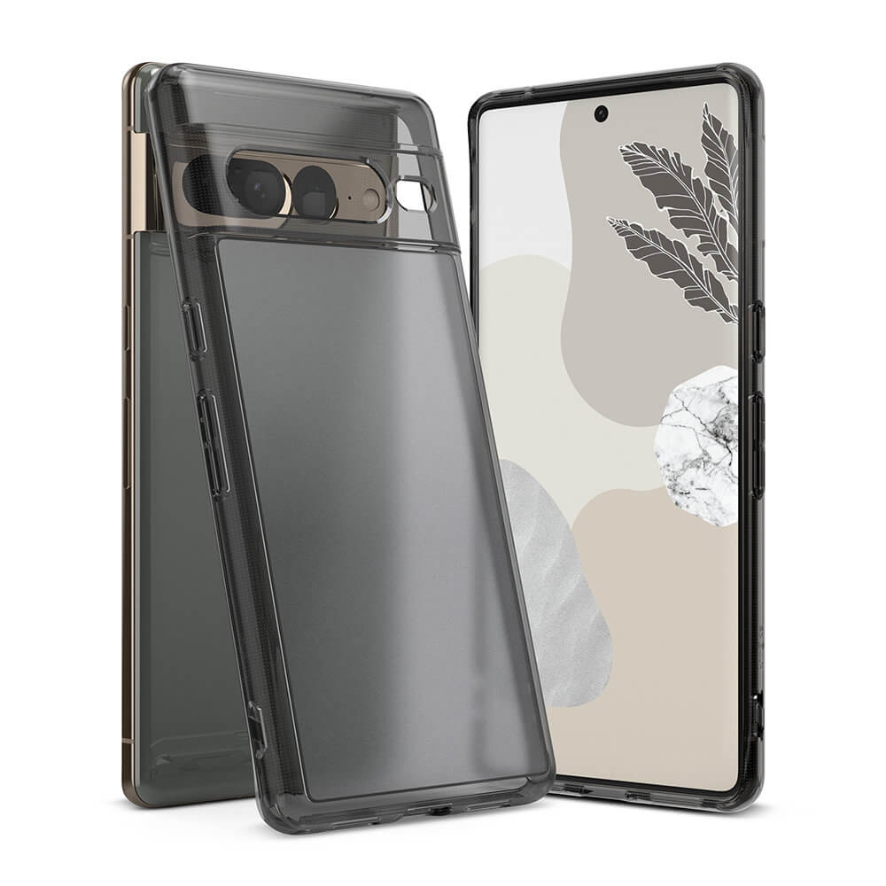 Противоударен Хибриден Калъф за Google Pixel 7 Pro, Ringke Fusion Matte Case, Черен