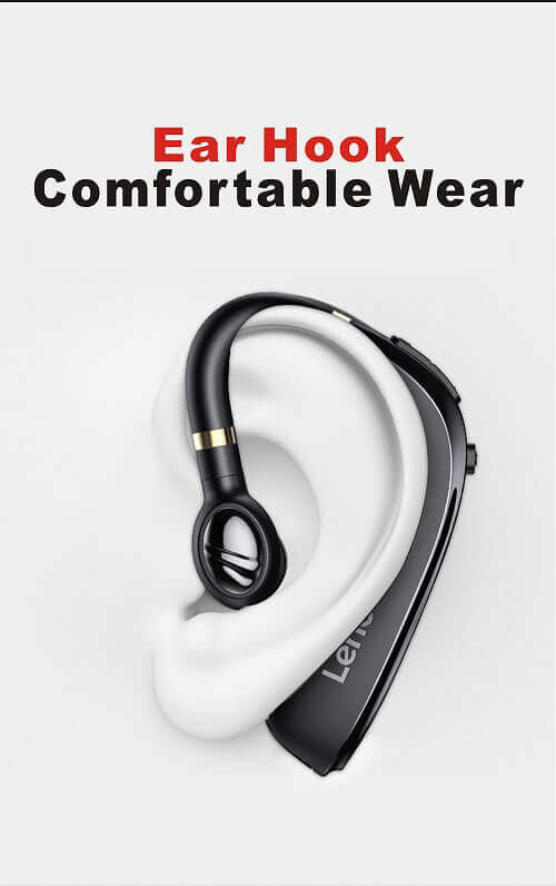 Безжична Слушалка, Lenovo HX106 Business Handsfree Bluetooth, Черен (4)