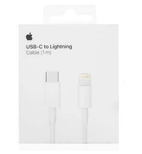 Оригинален USB-C към Lightning Кабел за iPhone, Apple Mm0a3zm/a 1m, Бял