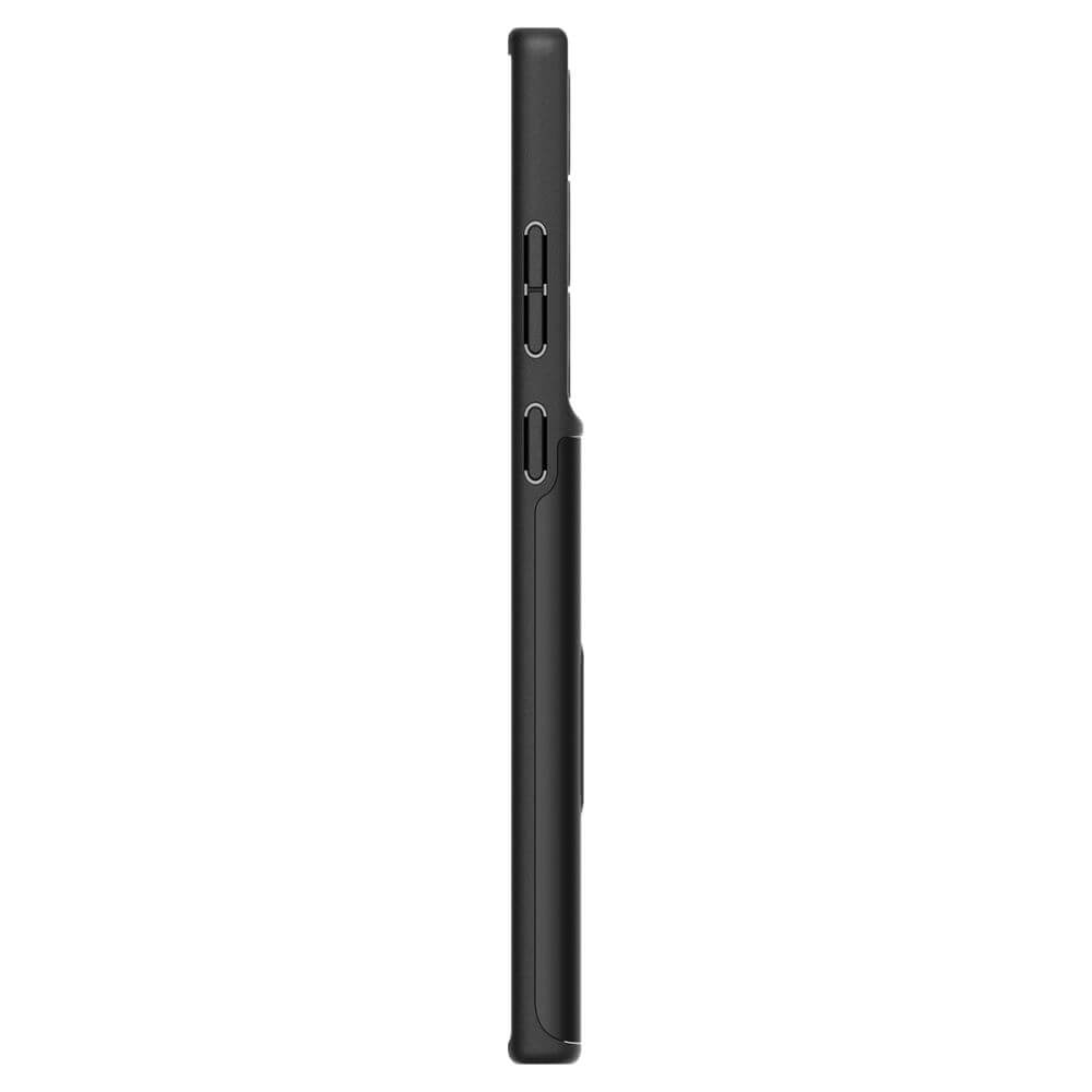 Калъф с Джоб за Карти за Samsung S23 Ultra, Spigen Slim Armor CS Case, Черен (8)