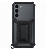 Оригинален Калъф с Поставка и Джоб за Samsung S23, Rugged Gadget Case EF-RS911CBEGWW, Черен