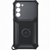Оригинален Калъф с Поставка и Джоб за Samsung S23, Rugged Gadget Case EF-RS911CBEGWW, Черен (6)