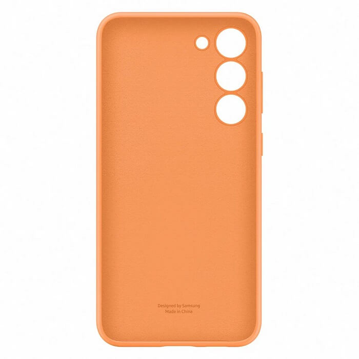 Оригинален Силиконов Калъф за Samsung S23 Plus, Silicone Cover Case EF-PS916TOEGWW, Оранжев (5)