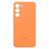 Оригинален Силиконов Калъф за Samsung S23 Plus, Silicone Cover Case EF-PS916TOEGWW, Оранжев (4)