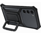 Оригинален Калъф с Поставка и Джоб за Samsung S23, Rugged Gadget Case EF-RS911CBEGWW, Черен (3)