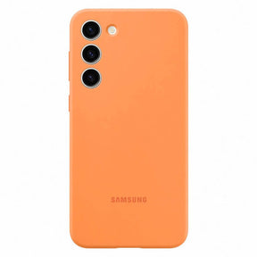Оригинален Силиконов Калъф за Samsung S23 Plus, Silicone Cover Case EF-PS916TOEGWW, Оранжев