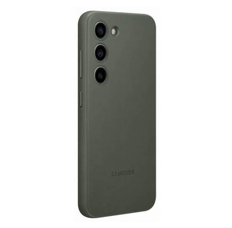 Оригинален Кожен Калъф за Samsung S23 Plus, Leather Cover Case EF-VS916LGEGWW, Зелен (2)