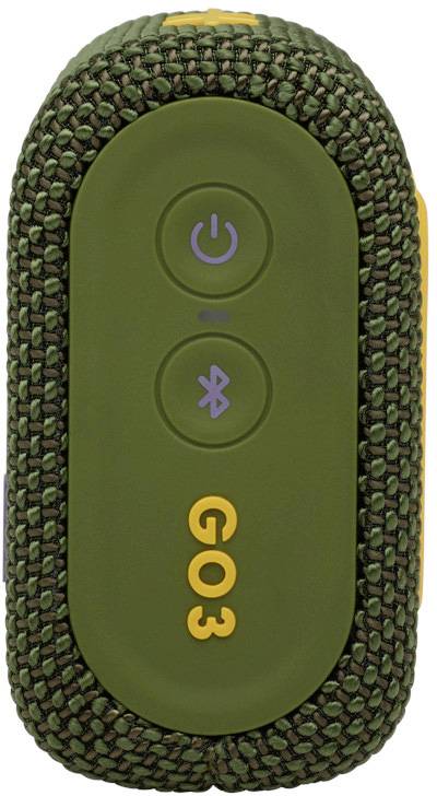 Безжична Колона, JBL GO3 Portable Speaker Bluetooth, Зелен (2)