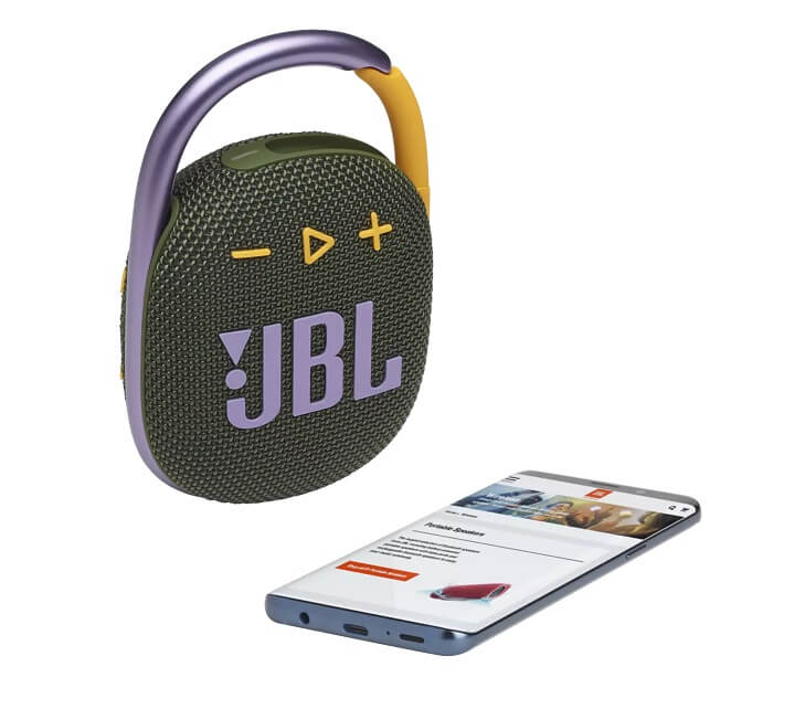 Безжична Колона, JBL Clip4 Speaker Bluetooth, Зелен (5)