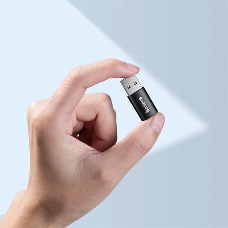 USB-C Преход/Адаптер, Baseus Ingenuity USB-C to USB-A 3.1 OTG, Черен (3)