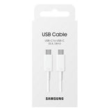 Оригинален USB-C към USB-C Кабел Samsung 1.8m 5A EP-DX510JWEGEU, Бял
