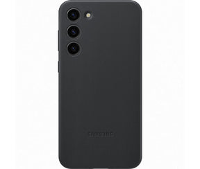 Оригинален Кожен Калъф за Samsung S23 Plus, Leather Cover Case EF-VS916LBEGWW, Черен