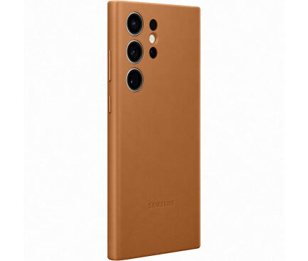 Оригинален Кожен Калъф за Samsung S23 Ultra, Leather Cover Case EF-VS918LAEGWW, Кафяв (4)